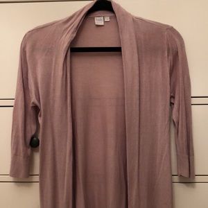 Pink cardigan